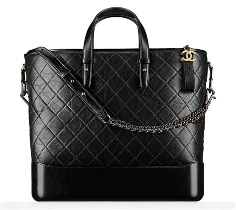 chanel gabrielle purse black and white|chanel gabrielle bag price increase.